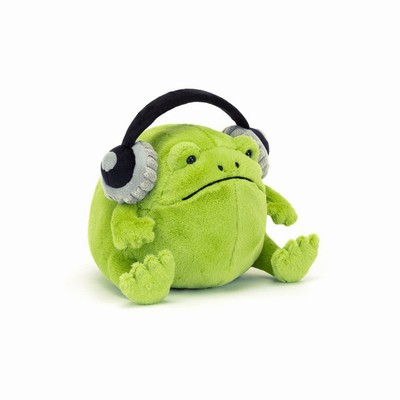 Jellycat Ricky Rain Kikker Headphones | VZ9365842